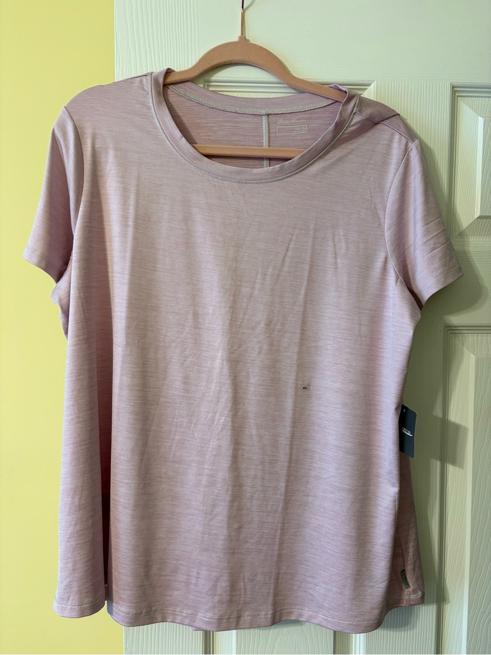 Eddie Bauer Light Pink Short Sleeve Crewneck Tee
